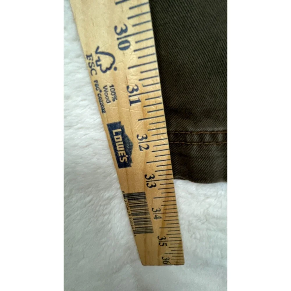 Vintage Levis Brown Cargo Pants Mens 36 x 34 Measures 37 x 33 Western Pocket